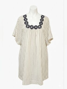 Madewell Embroidered Fable Top in the "Twilight" colorway